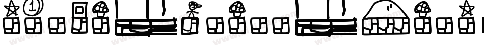 super mario bros字体转换